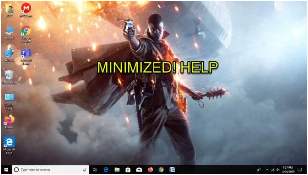 Games Minimizing To Desktop - How To Fix ?[SOLVED]