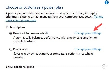 Change_blanced_plan_settings