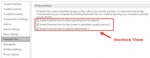 how to edit word document in protected view