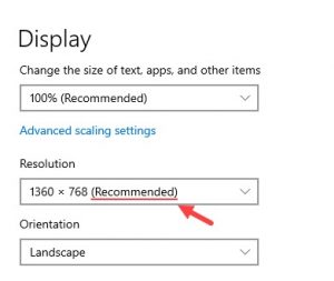 how to unzoom screen windows 10