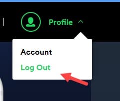 log_out_from_Spotify