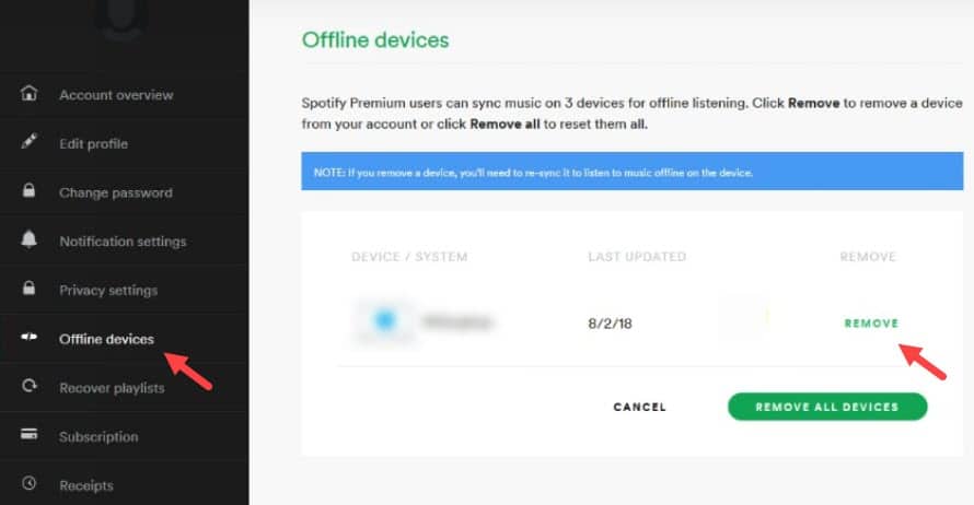 remove_oflline_devices_from_spotify
