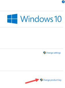 change product key windows 10 pro free