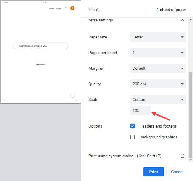 how to make a photo smaller on google docs