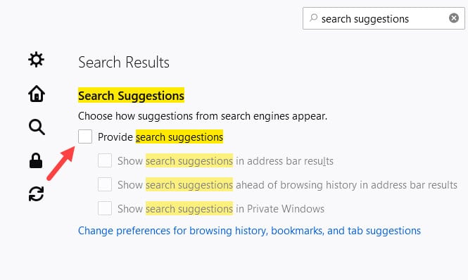 Mozilla Firefox Disable Search Suggestions – Complete Guide