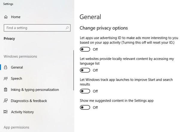 Disable_windows_privacy_options