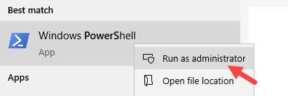 Run-powershell-as-an-administrator