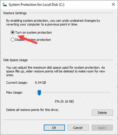 enable_previous_versions_using_restore_point