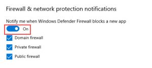 In Windows 10 Disable Firewall Notifications Easily - Complete Guide