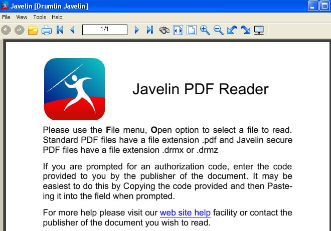 Javelin_pdf_reader