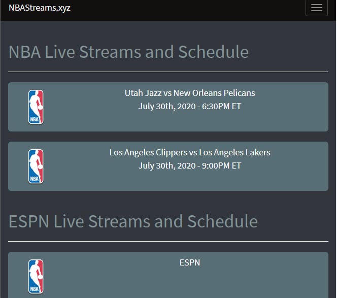 5 Websites To Watch NBA Streams Free SOLVED