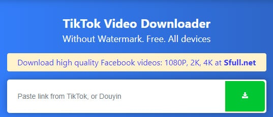 tiktok video downloader online free