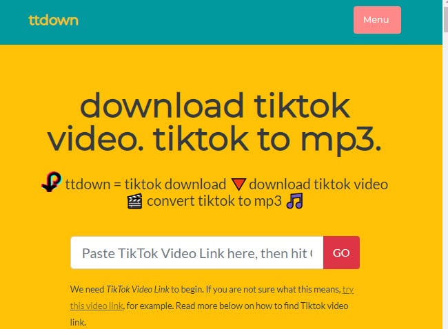 TTdown_tiktok_downloader