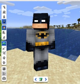 best_bat_man_minecraft_skin