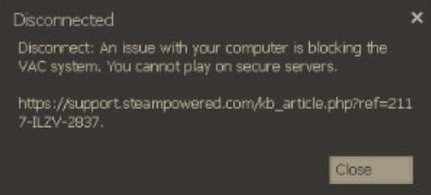An_issue_with_your_computer_is_blocking_the_VAC_system