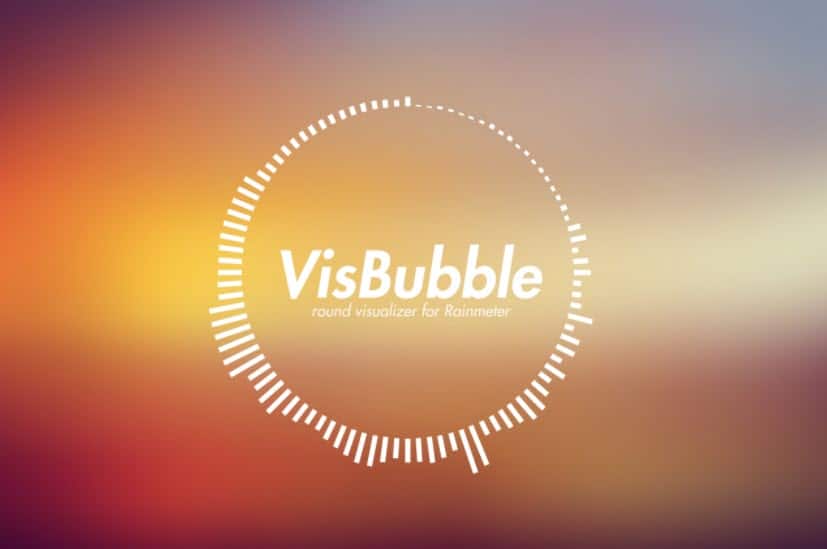Visbubble_rainmeter_skin
