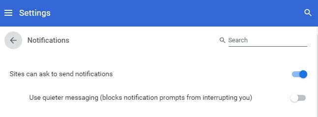 disable_sites_from_asking_to_send_notifications_on_Chrome