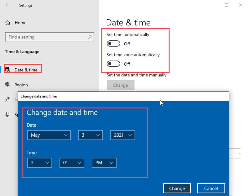 set_time_and_date_manually