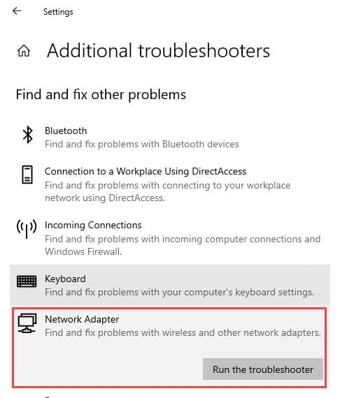 Network_adapter_troubleshooter