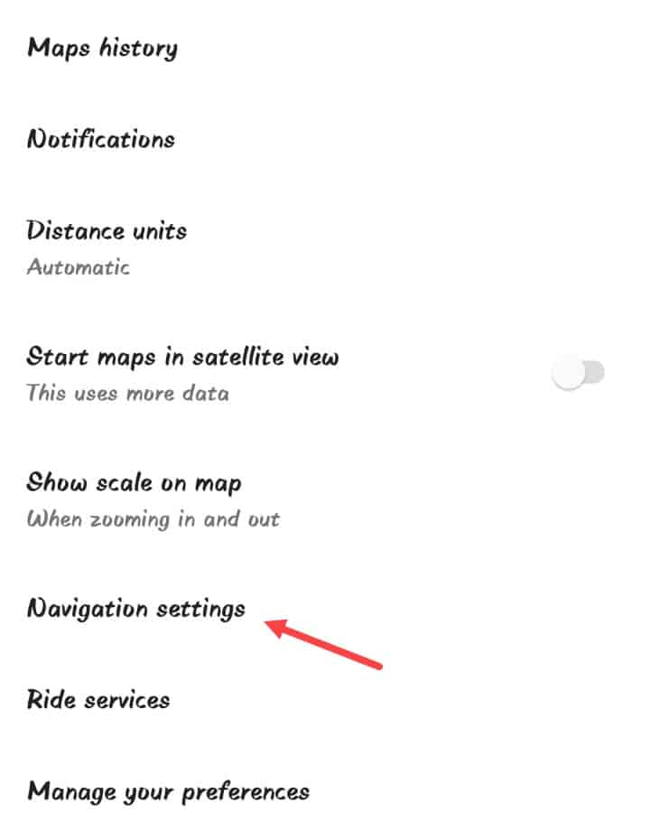 Google_maps_Navigation_settings