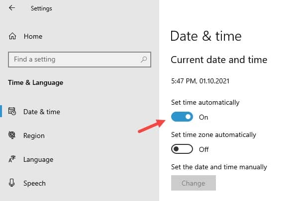 set_time_automatically_from_windows_settings