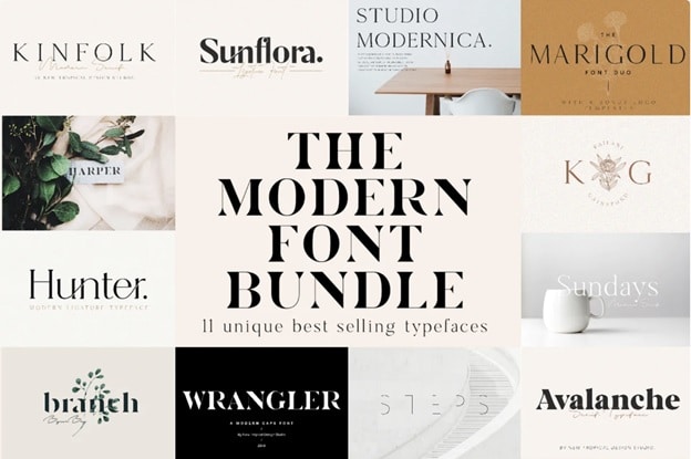 the_mordern_font_bundle