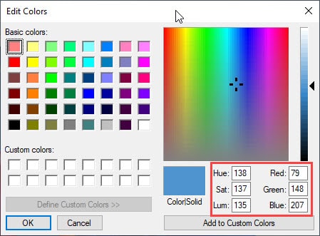color_code_on_paint