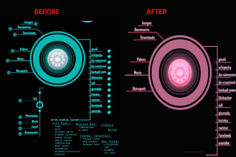 How to change or modify a rainmeter skin full guide 