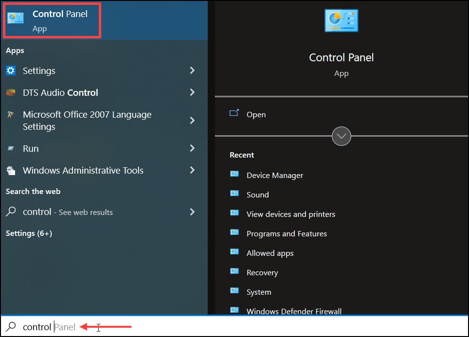 control-panel-search-bar-windows