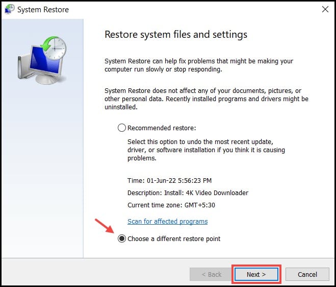 choose-different-point-system-restore