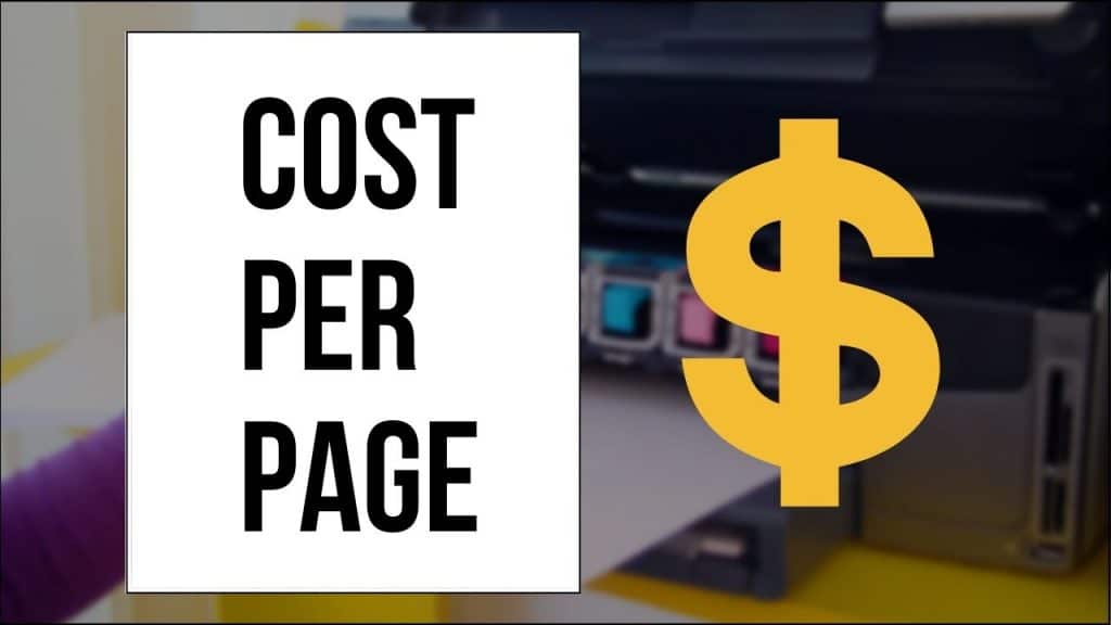 How To Find Cost Per Page To Print 2022 