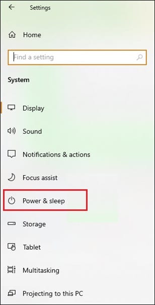 power-sleep