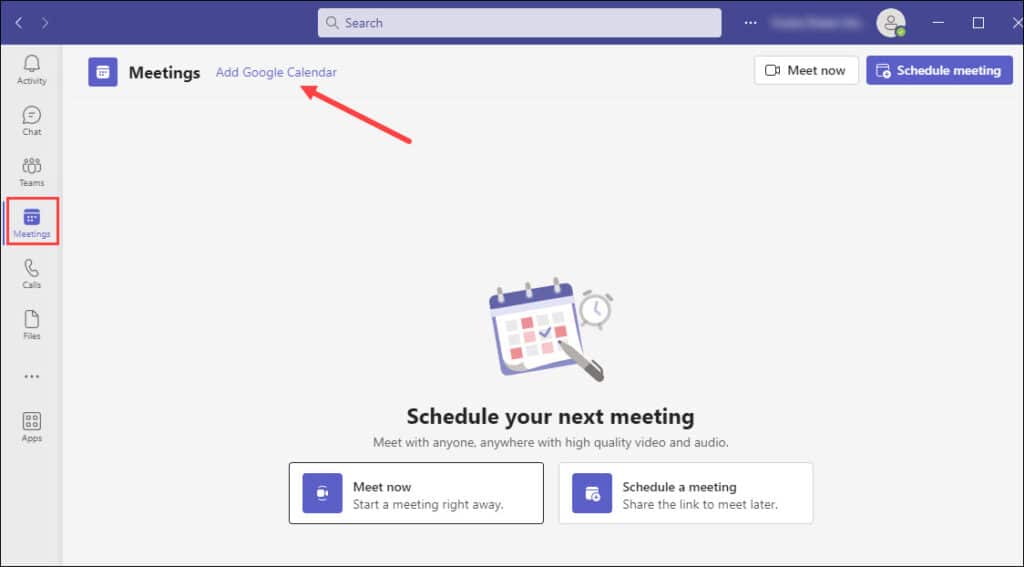 how-to-add-missing-calendar-on-microsoft-teams