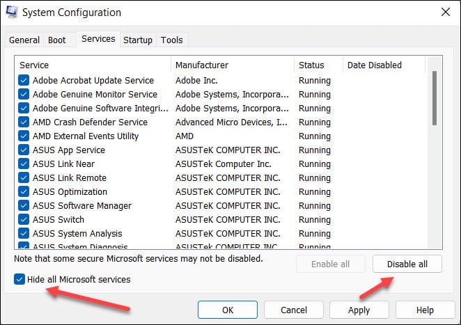 system-configuration