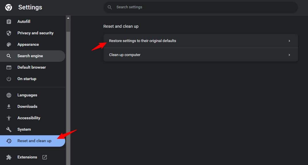 reset-settings-to-their-original-defaults-on-chrome