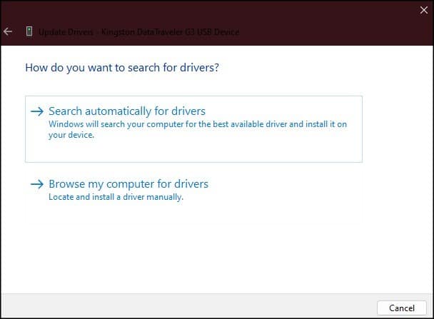 search-automatically-for-drivers-option