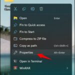 open-folder-properties