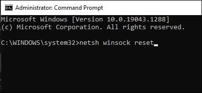 winsock-reset-cmd-command