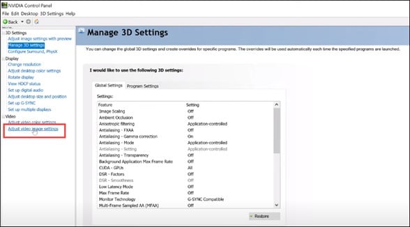 about-video-image-settings