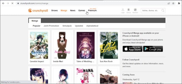 crunchyroll-manga