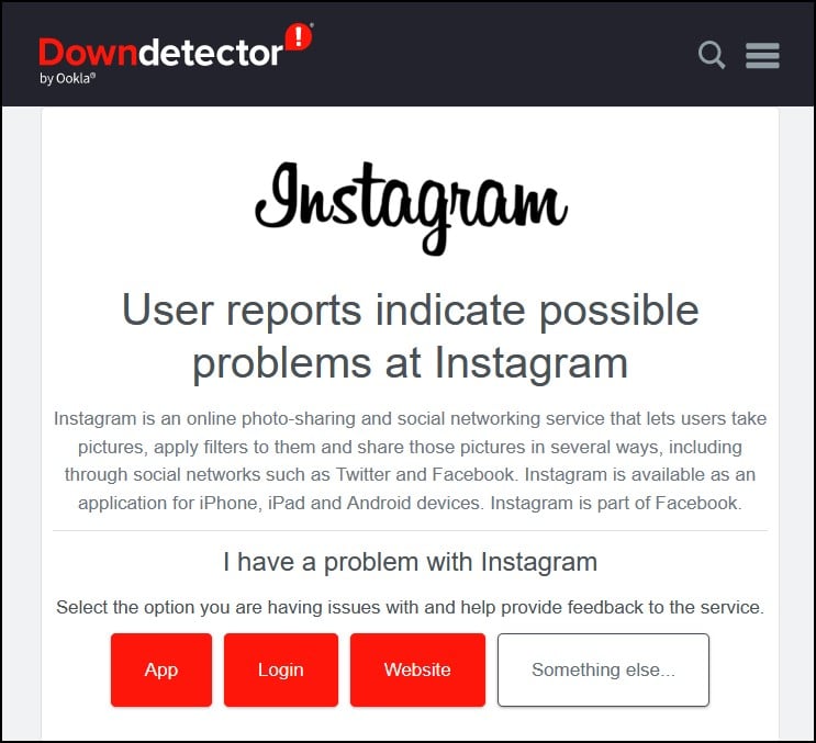 instagram-down-detector