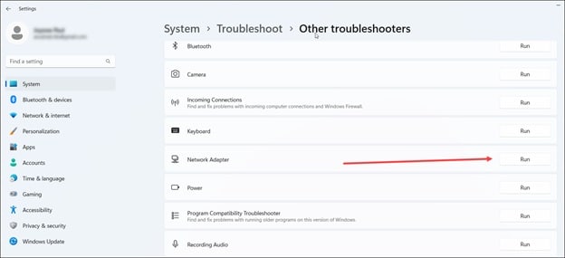 run-network-adapter-troubleshooter