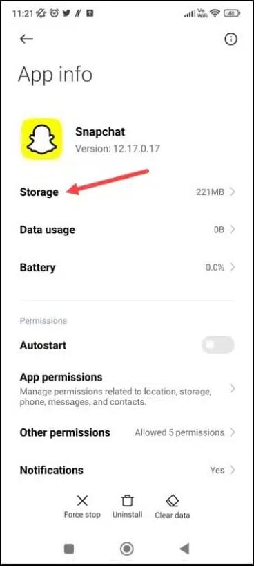 snapchat-storage