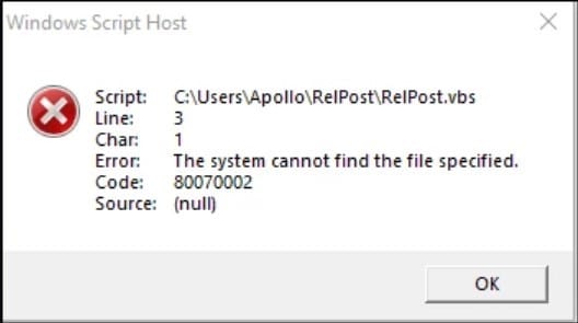 windows-script-host-error