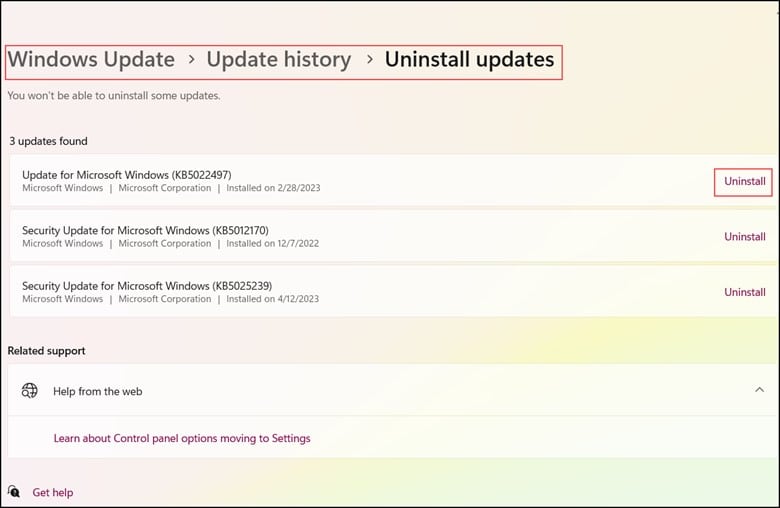 windows-update-uninstall