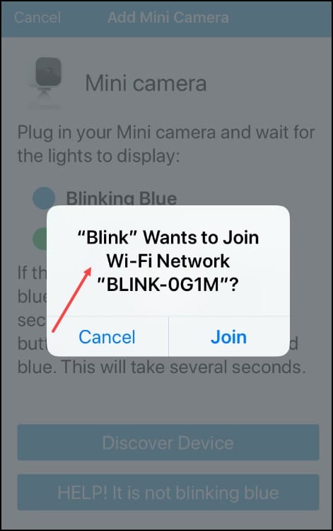 blink-camera-message