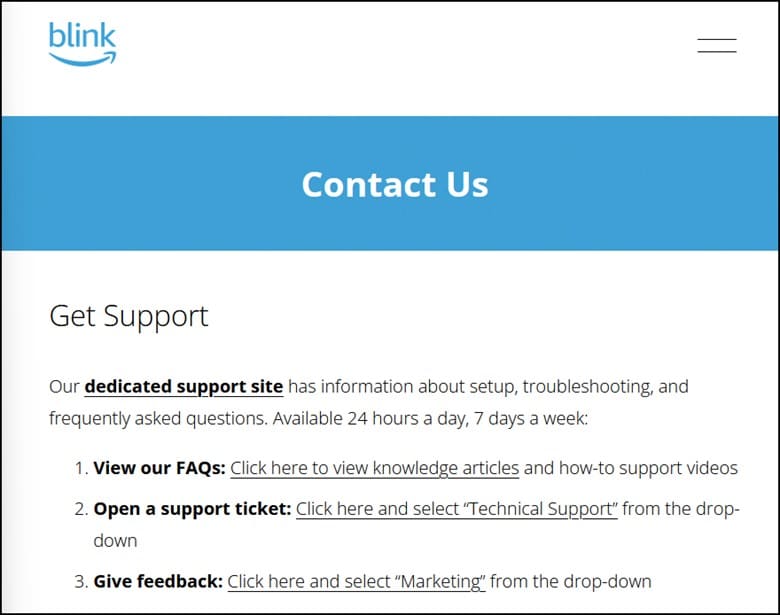 blink-support