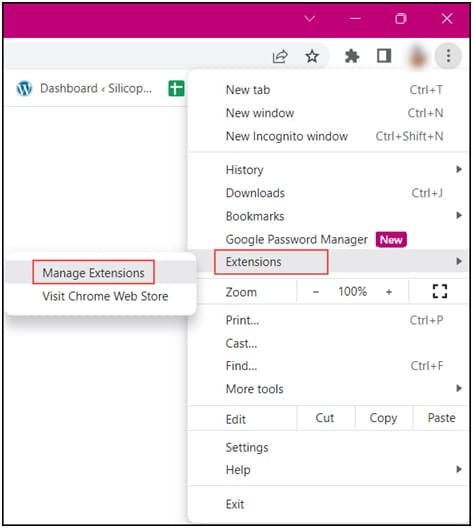 manage-extension-chrome