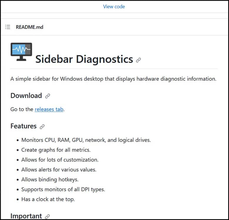sidebar-diagnostic